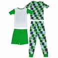 thumbnail image 2 of Minecraft Beware Enimies 4-Piece Short  and  Pants Pajama Set-Size 10, 2 of 2
