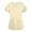 Beige, variant on Women's Nurse Costume Uniform Set with Short Sleeve Print Top and Pants, Halloween Themed Role Play Work Outfit for Women,Blue S