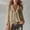 Khaki, variant on Semi Sheer Mesh Top, Women Ruffle Long Sleeve Blouse See Through Chiffon Tunic Oversized Flowy Shirt Going Out Party, Yellow