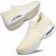 thumbnail image 1 of HAYAN Womens Walking Shoes Sock Casual Ladies Fashion Sneakers Comfortable Slip On Air Cushion Platform, 1 of 1
