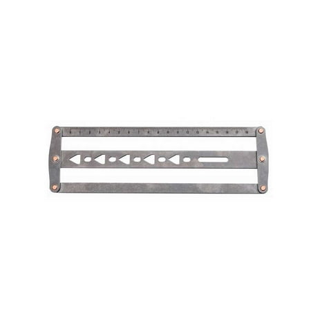 relayinert Leather Belt Positioning Punch Ruler Simple Operation ...