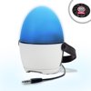 Portable Rechargeable LED Night Light Speaker with Dual Stereo Drivers and Retractable 3.5mm Cable _ Perfect for Kids Night S