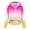 Hot Pink, variant on cocolona Hoodies for Women Winter Warm Fleece Hoodies Fashion Gradient Color Long Sleeve Pullover Sweatshirts