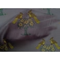 thumbnail image 4 of oneOone Organic Cotton Voile Fabric Bird & Tree Block Printed Craft Fabric BTY 42 Inch Wide, 4 of 4