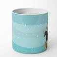 thumbnail image 3 of Carolines Treasures BB9282CDL 3.75 x 3.25 in. Unisex Friesian Horse Christmas 10 oz Decorative Soy Candle, Teal, 3 of 5