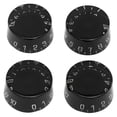 thumbnail image 1 of 4Pcs Electric Guitar Top Hat Knobs Speed Volume Tone Control Knobs Compatible for Les Paul LP Style Guitar, 1 of 1