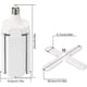 thumbnail image 4 of Lámpara LED de cultivo de 150 W para plantas de interior, bombilla de espectro completo para invernaderos y hortalizas de interior, compatible con E2., 4 of 5