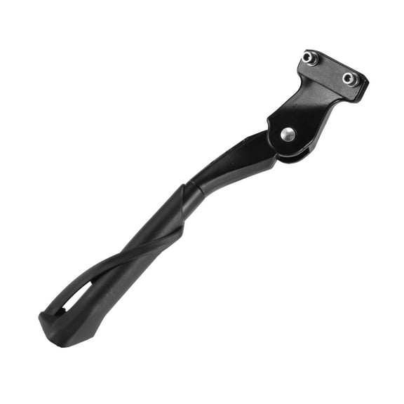 Unique Bargains Fit 20-22 Inch Bicycles Adjustable Bicycle Stand with Central 2 Holes Non-Slip Side Stand Kickstand