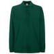 thumbnail image 1 of Fruit Of The Loom - Polo de manga larga para hombre/Caballero - 100% algodón  de primera (Verde oscuro), 1 of 2