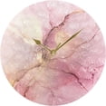 thumbnail image 5 of GZHJMY Round Digital Clock Abstract Pink Marble Texture Creative Decorative Quiet Not Ticking Clock,Bedroom Living Room Bathroom Kitchen Office Wall Ornament (Black 10x10In), 5 of 7
