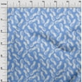 thumbnail image 3 of oneOone Silk Tabby Light Blue Fabric Fruits Dress Material Fabric Print Fabric By The Yard 42 Inch Wide, 3 of 5