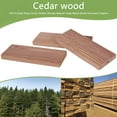 thumbnail image 5 of Hvxrjkn 12Pcs Cedar Blocks with 12 Hook Hanger Red Cedar Hang Ups for Clothes Storage Natural Aromatic Cedar Long-lasting Scent Cedar Planks Portable Cedar Sachets for Drawers and Closets, 5 of 9