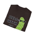 thumbnail image 5 of Dill With It, Gildan Unisex Softstyle T-Shirt, Pickle Graphic Tee, S-3XL, 5 of 5