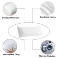 thumbnail image 3 of BedTreat Full Body Pillow Insert for Adults - Soft & Fluffy Body Pillow for Side Sleepers - Long & Breathable Body Pillow Insert(20 X 54,White), 3 of 5