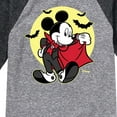 thumbnail image 3 of Mickey & Friends - Mickey Vampire - Toddler And Youth Raglan Graphic T-Shirt, 3 of 4