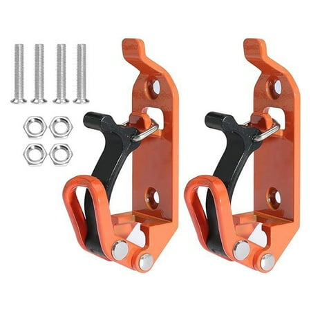 

1 Pair Rubber Clamps Bases Adapter 17-40 mm Shovel Axe Retainer Fixing Holder