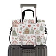 thumbnail image 2 of FORMRS 16" Laptop Bag Carrying Sleeve Case with Handle Travel Shoulder Briefcase, Nordic Christmas House, 2 of 8