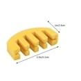 thumbnail image 6 of ifundom 4-Pack Yellow Violin Mutes Sturdy Design for Volume Control and Practical Use Accessories, 6 of 6