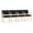 Castillo Black, variant on Lenox Wood Reception Waiting 4-Seat Tandem Seating / Natural Wood / Black