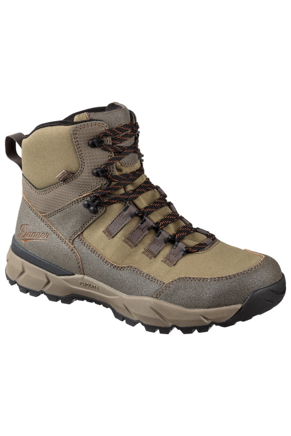 65301 Vital Trail Waterproof Hiking Boots for Men - Brown/Olive - 10M