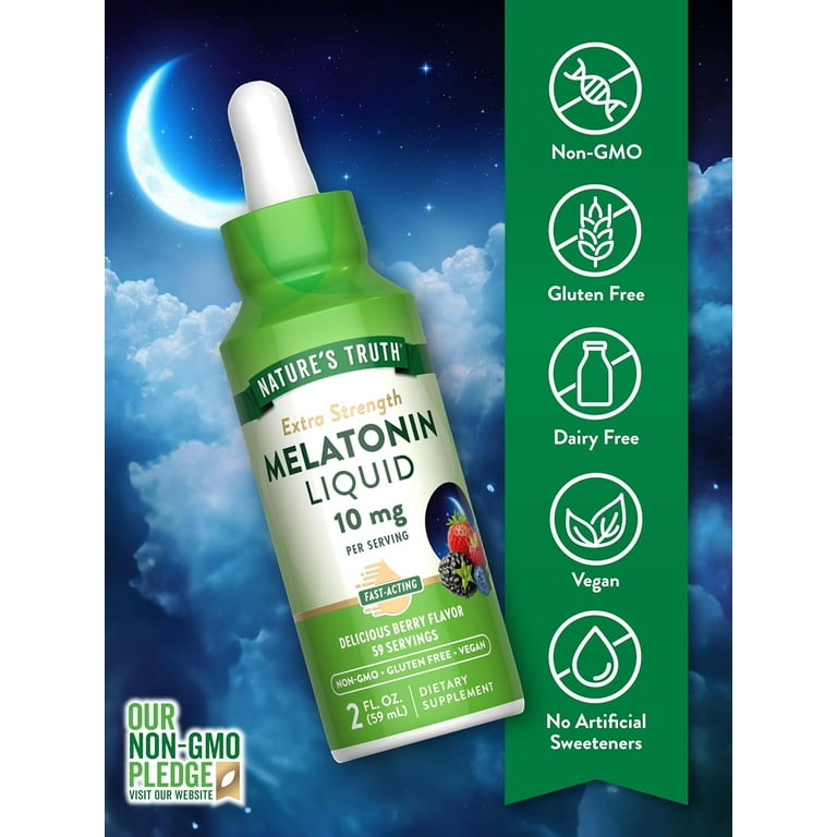 elf bar vape uk Source Naturals® Melatonin Natural Orange Sublingual Liquid, 4 fl oz main image 1