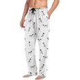 thumbnail image 4 of FREEAMG Dog German Shorthaired Pointer Men's Pajama Pants Sleepwear Lounge Pajama Bottoms, 4 of 6