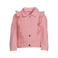 thumbnail image 5 of Urban Republic Toddler Girl Twill Ruffled Jacket, Sizes 12M-4T, 5 of 5