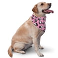 thumbnail image 2 of Naloa Funny Panda Draws A Heart Dog Bandanas 1PC Washable Triangle Dog Scarfs Premium Durable Fabric, for Small Medium Large Dogs and Cats, 2 of 6