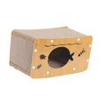 thumbnail image 2 of STARTIST Cat Cardboard House Kitten Grinding Claws Thickened Corrugate Scratchers Box S, 2 of 9