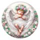 thumbnail image 1 of Kit Con Forma Especial Parcial Ángel 5D DIY 30x30cm, 1 of 9