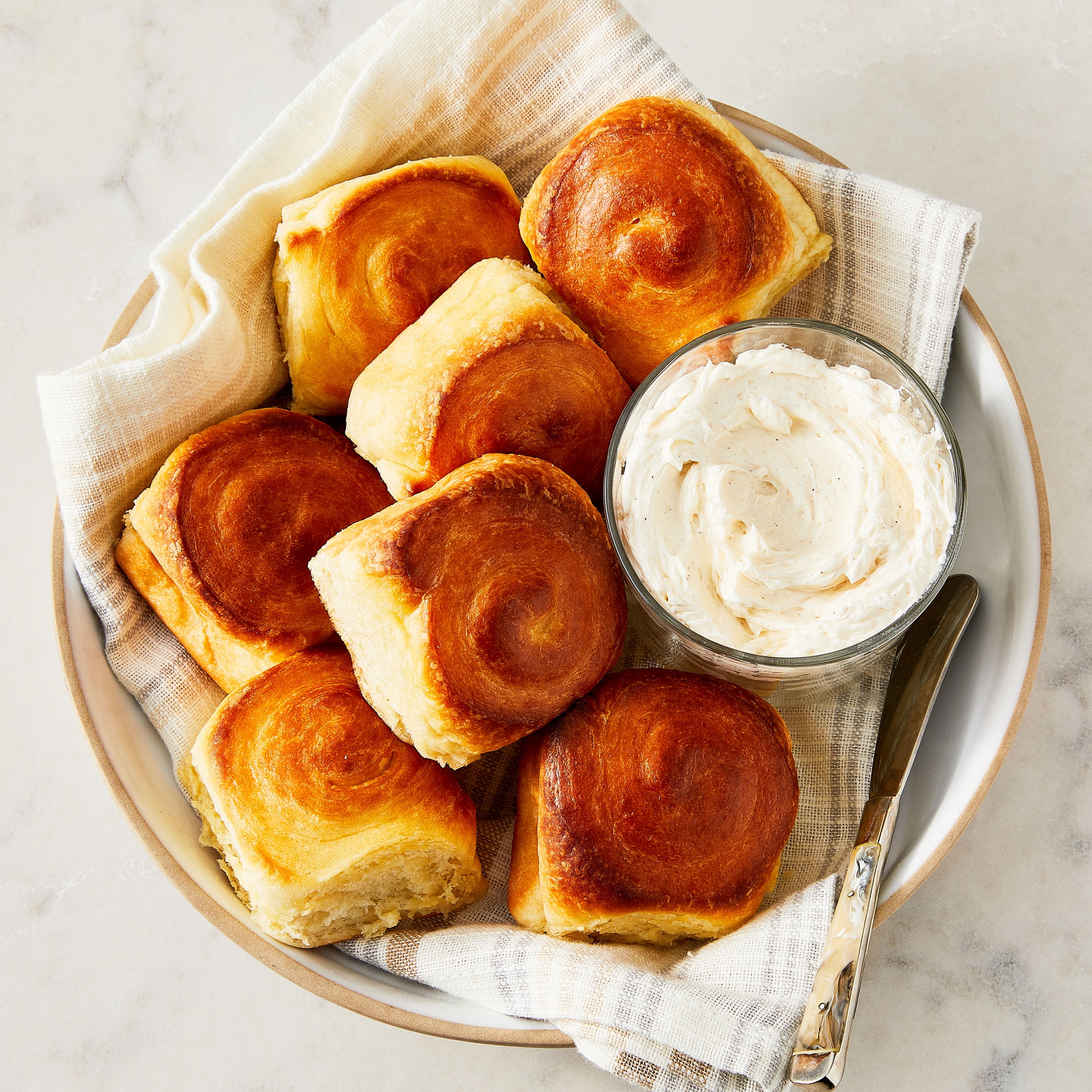 Marketside Butterflake Rolls, 12.4 oz, 9 Count (Bakery Fresh, Breakfast Pastry Goods)