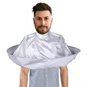 HSTC Professional Hair Cutting Cape Foldable Hair Cutting Cloak Umbrella for Salon Barber Adult Special Hair Styling Accessory