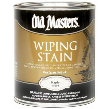 Old Masters 11604 1 Quart Maple Wiping Stain