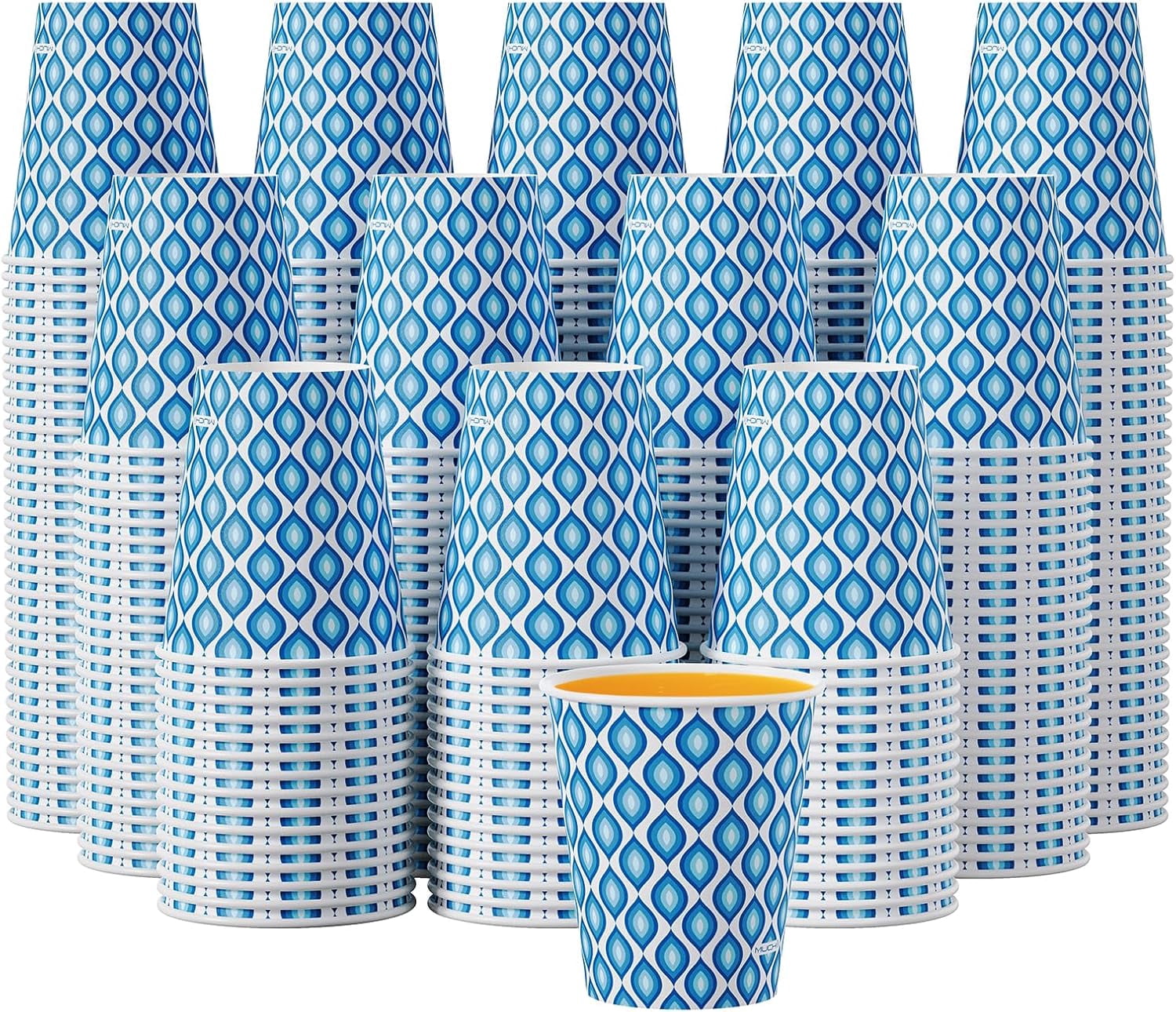 Chinet Comfort® Premium Disposable Paper Hot Cups with Lids, 16 oz, 20