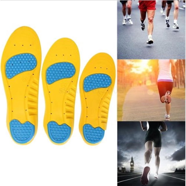 Zapatos ortopédicos de espuma viscoelástica para aliviar el dolor en el arco, plantillas, almohadillas de inserción L Ehuebsd Cuidado Belleza