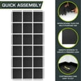 thumbnail image 3 of ProsourceFit Exercise Puzzle Mat 1-in, Black, 72 Sq Ft - 18 Tiles, 3 of 6
