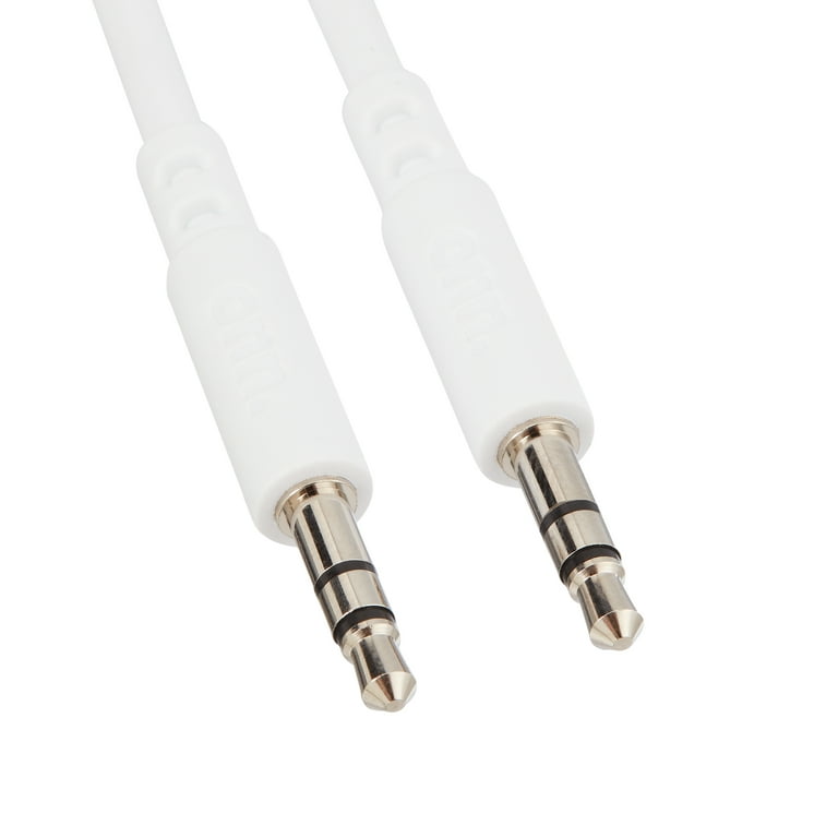 Sans Marque - Câble adaptateur audio jack 3,5 mm blanc ozzzo pour