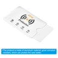 thumbnail image 4 of Uxcell RFID Blocking Sleeves Identity Theft Prevention Credit Card Secure Protector Holders Sleeves White 20Pack, 4 of 6