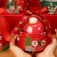 thumbnail image 2 of Christmas Gift Boxes Pingan Apple Candy Portable Gift Box, 2 of 6