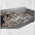 thumbnail image 6 of Butterfly Soft Flannel Fleece Blanket, Flying Animals Hand Drawn Watercolor Effect Image Soft Color Palette Wildflowers, Cozy Plush for Indoor and Outdoor Use, 50" x 70", Multicolor, by Ambesonne, 6 of 6