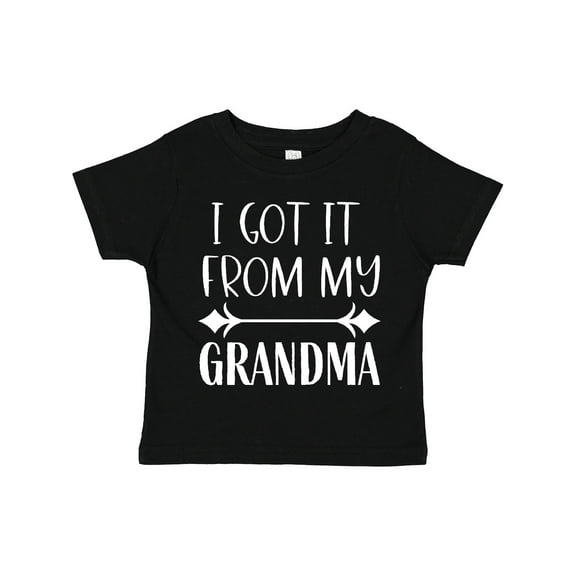 Inktastic I Got It from My Grandma Boys or Girls Toddler T-Shirt