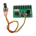 thumbnail image 3 of PC Fan Speed Controller Hub,PWM Fan Hub DC PWM Fan Splitter Hub Way Fan Hub Cutting-Edge Features, 3 of 9