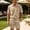 Khaki, variant on Men's Summer Vacation Knit Outfit, Textured Polo Shirt and Shorts 2-Piece Set for Beach and Resort Wear Khaki