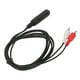 thumbnail image 4 of Cable Femaleto Dual RCA, Cable adaptador de micrófono RCA hembra a doble estéreo Femaleto RCA, calidad en la que puede confiar, 4 of 12