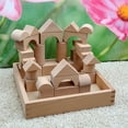 thumbnail image 2 of IFIT Montessori 32 pcs Wood Building Blocks with Tray, Montessori Toy, 2 of 2