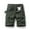 Army Green, variant on AXXD Mens Workout Shorts Plus Size Cargo Shorts Multi-Pockets Relaxed Summer Beach Shorts Clearance