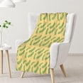 thumbnail image 2 of LHSHID Pickle Blanket Gifts Funny Throw Blanket for Adults Kids Lightweight Plush Soft Cozy Warm Flannel Blankets for Bed Couch, 2 of 8