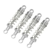 Kuntesetty 4 Pieces Hydraulic Shock Absorbers for RC Car RC Shocks Replacement 60 mm Sturdy Spare Parts 1:12 Scale Dampers for MN168 D90