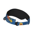 thumbnail image 2 of Balery Construction Vehicles Sport Wear Athletic Visor Sun Sports Visor Hat Visor Adjustable Cap for Women and Men (One Size), 2 of 8