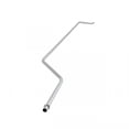 thumbnail image 3 of Satin Nickel Brushed 1/2 water Supply Line for High Tank Toilet, 3 of 6